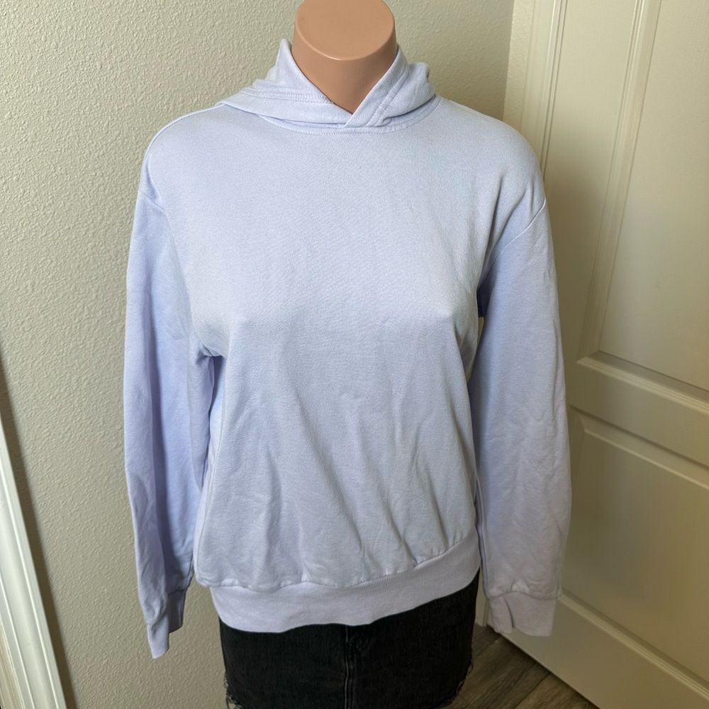 H&M Light Purple Sweater Hoodie Sz S
